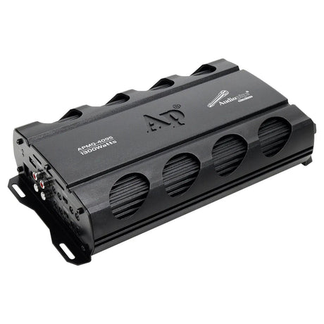 Audiopipe APMQ-4095 amplifier, angled view