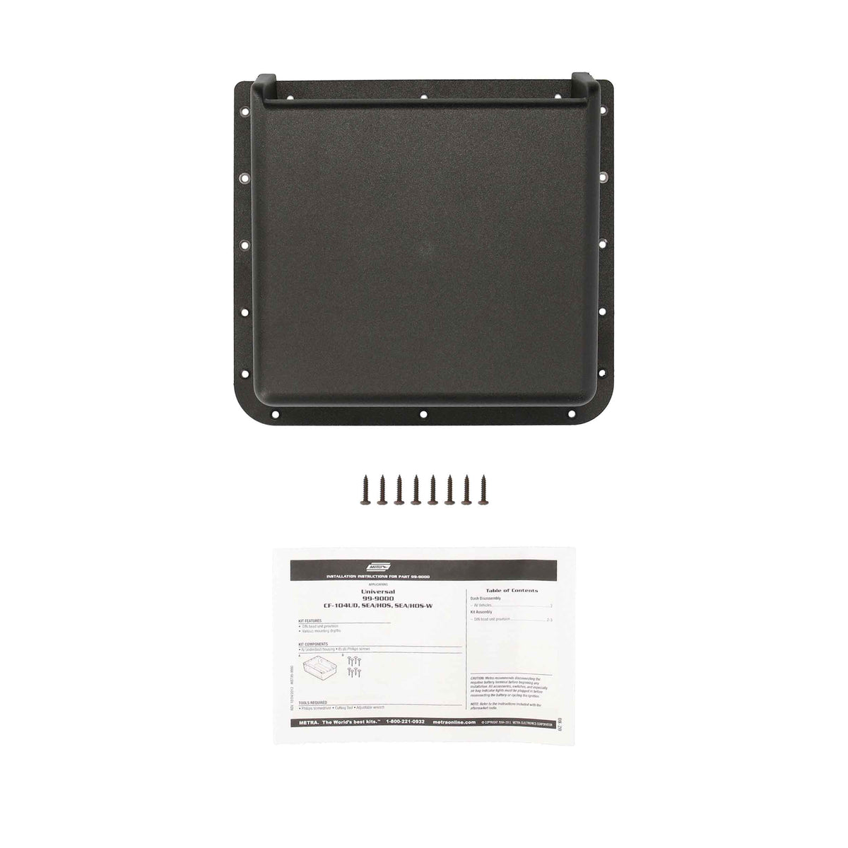 Universal Single-DIN Housing — 99-9000