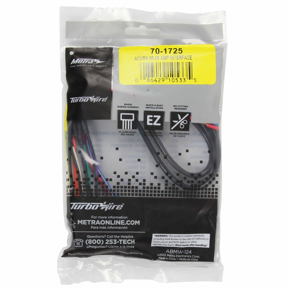 Amp Integration Harness - Acura 2001-2006 — 70-1725