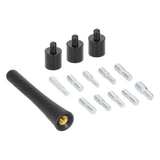 Black Rubber Replacement Mast | 3" — 44-STUB