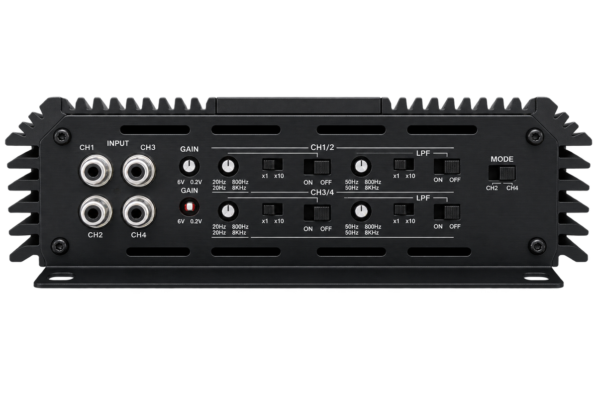 Ruthless Audio Ruthless Audio 800.4 4 Channel Amplifier - Car Audio