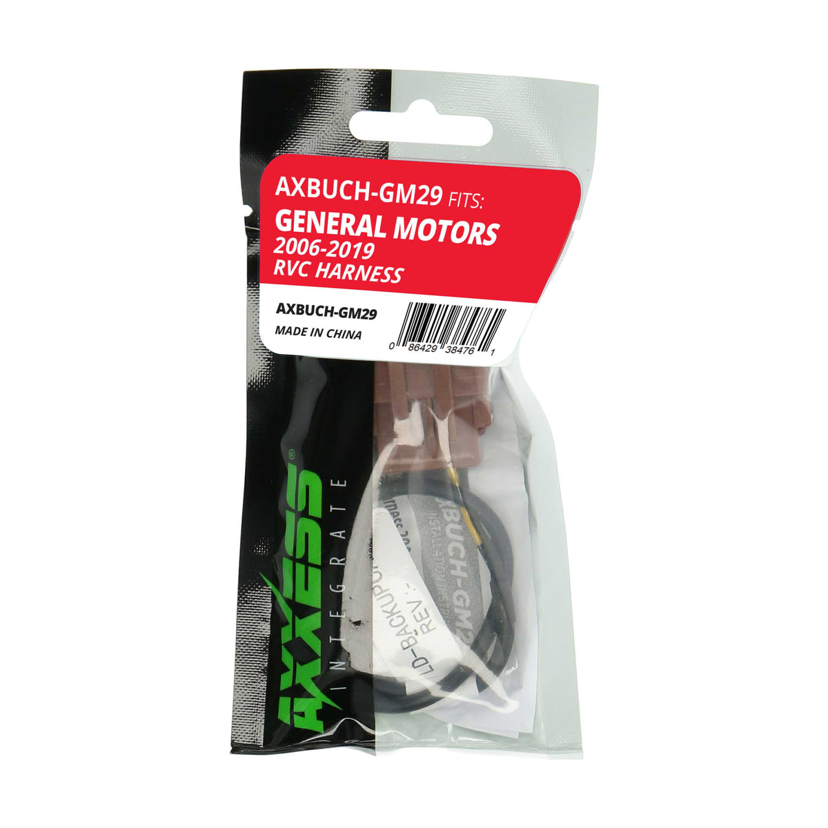 Backup Camera Retention Harness - GM 2006-2019 — AXBUCH-GM29