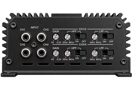 Ruthless Audio Ruthless Audio 400.4 Micro 4 Channel Amplifier - Car Audio