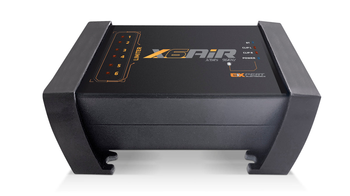X6-AiR digital signal processor, front_angle