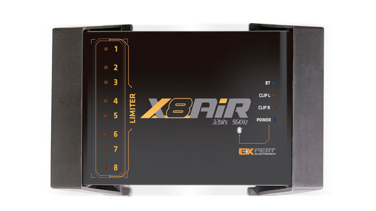 X8-AiR digital signal processor, top