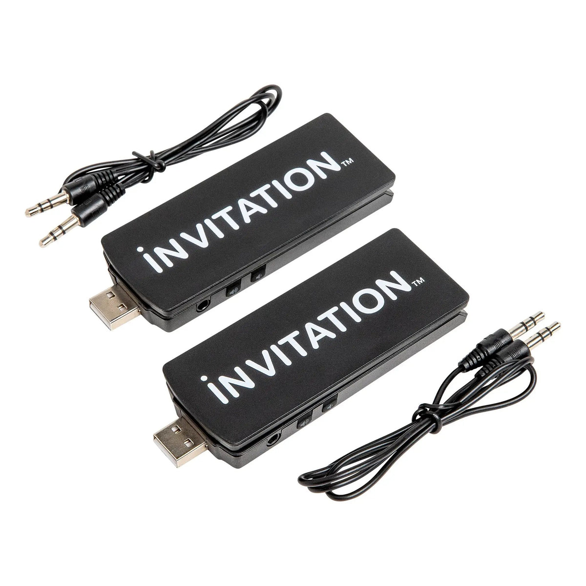 Bazooka INVUSB-2 iNVITATION Wireless Audio Sharing Adapters, 2-Pack