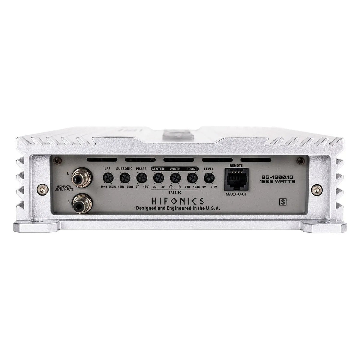 Hifonics Hifonics BG-1900.1D BRUTUS GAMMA 1900 Watt Amplifier - Car Audio