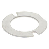 Flat metal light-housing adapter ring with two opposing mounting slots