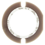 Saddle Tramp circular LED housing adapter with its adhesive backing visible
