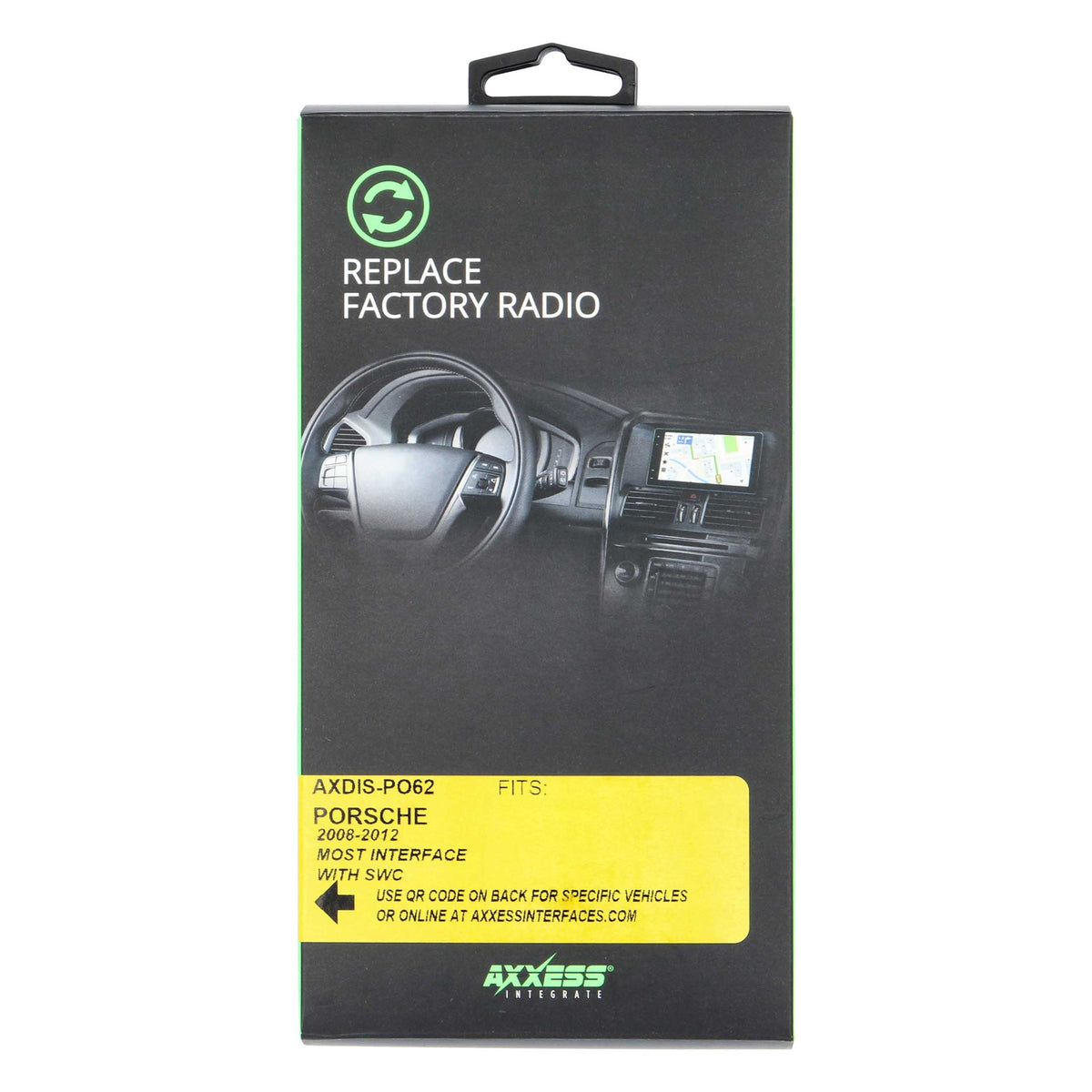 MOST25® Data Interface with SWC - Porsche 2009-2012 — AXDIS-PO62