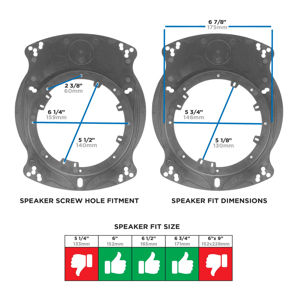 Universal - 6" to 6.75" — 82-4202