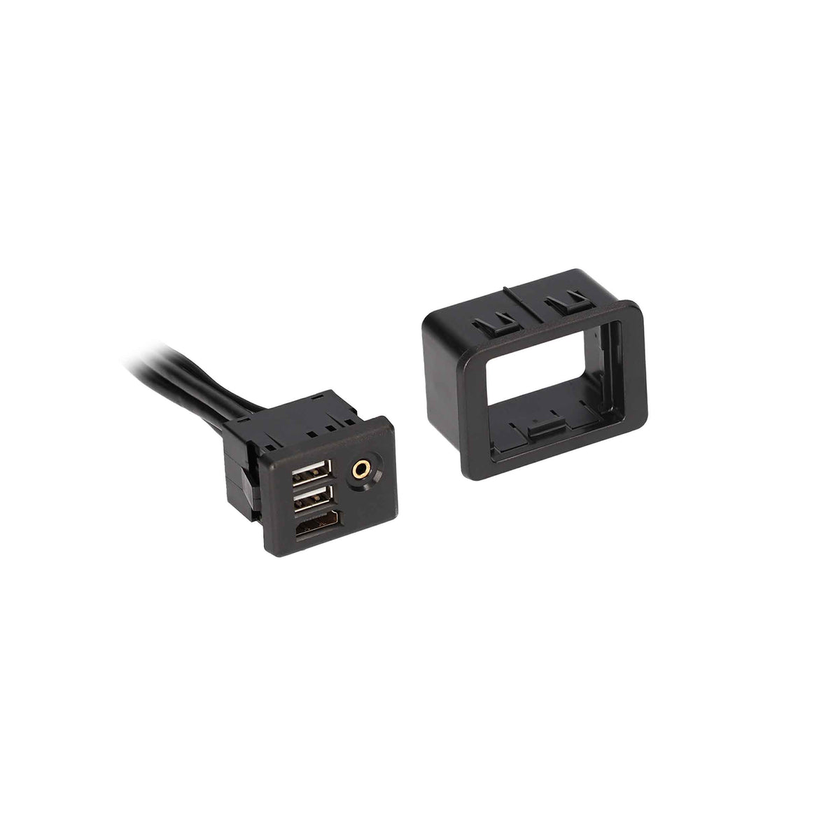 USB/AUX/HDMI® Replacement Panel - RAM 2013-2017 — AXUSB-RAM1