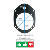 Ford 1991-2019 - 5-1/4" or 6-1/2" with Tweeter — 82-5601