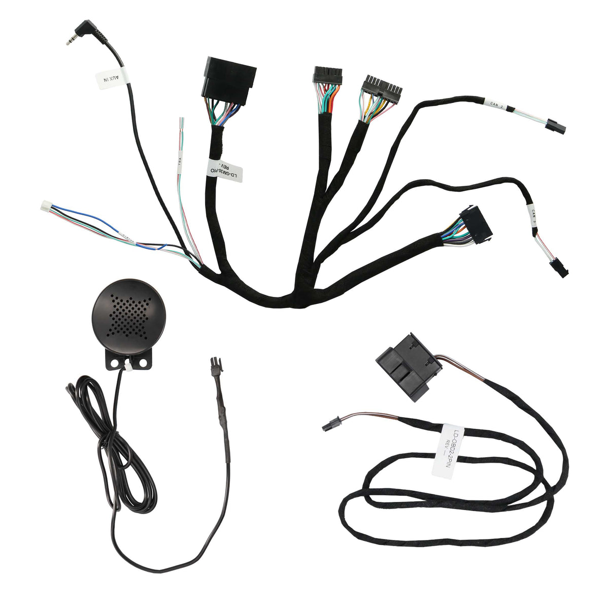 Radio Status Control Harness - GM 2019-2024 (non-amplified) — AXRSCH-GM30
