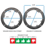 Hyundai | Genesis Coupe 2010-Up - 6" to 6.75" — 82-7301