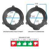 Ford Transit 2015-Up - 6" to 6.75" (Rear) — 82-5608