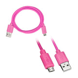 Micro “B” Replacement Cable | 3 ft. | Pink — AXMROB-PK