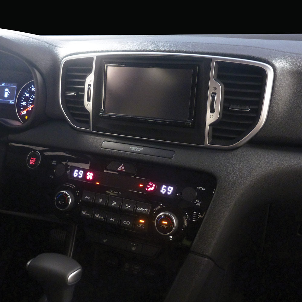 Kia Sportage 2017-2019 (with auto climate control, without factory amp) — 99-7389B