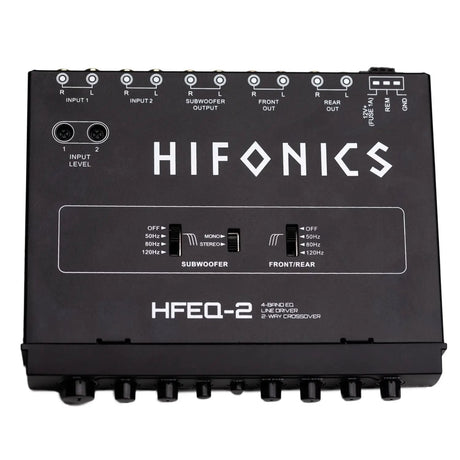 Hifonics Hifonics HFEQ-2 4-Band Equalizer - Car Audio