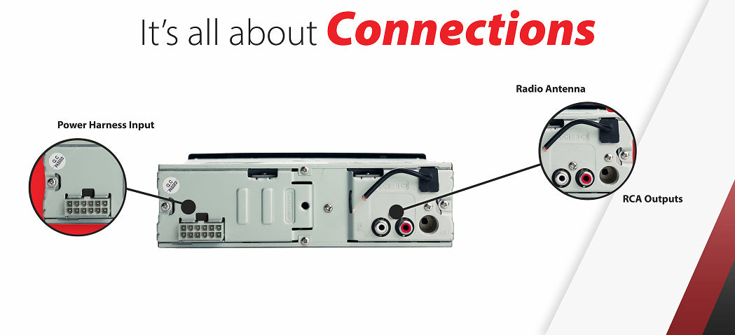 Dual DC206BT car stereo, product image 8
