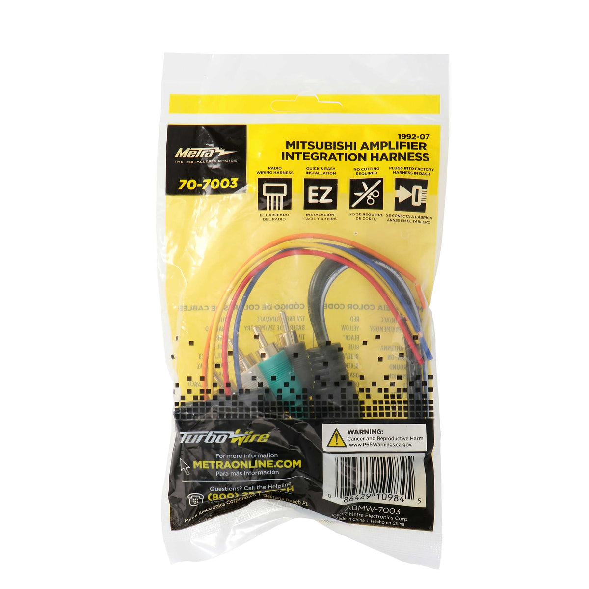 Amp Integration Harness - Mitsubishi 1994-2007 — 70-7003