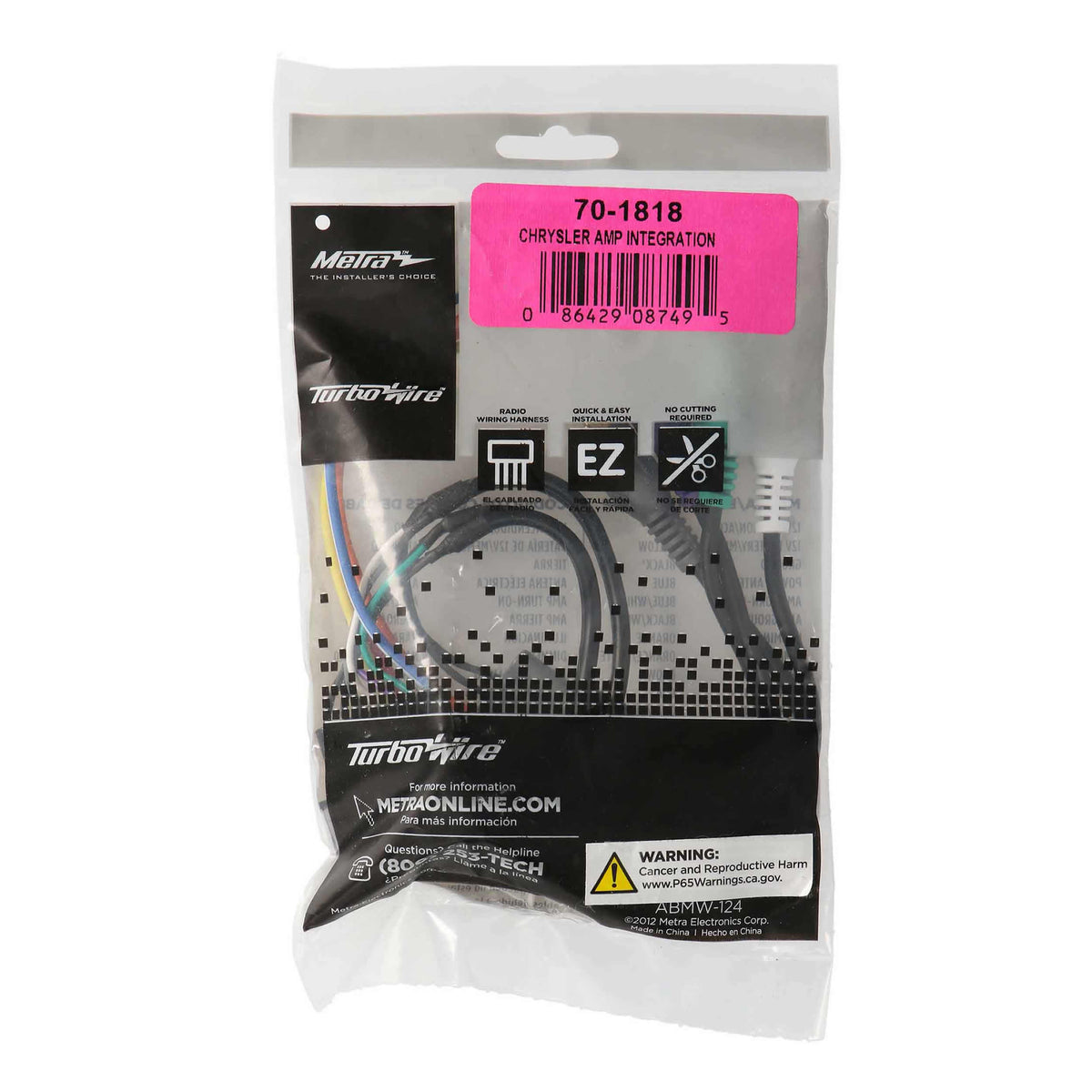 Amp Integration Harness - Chrysler | Dodge | Jeep | Plymouth 1984-2006 — 70-1818