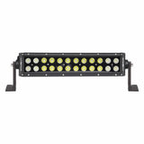 Front of a Daytona Lights dual-row LED light bar with yellow and white reflectors and mounting feet