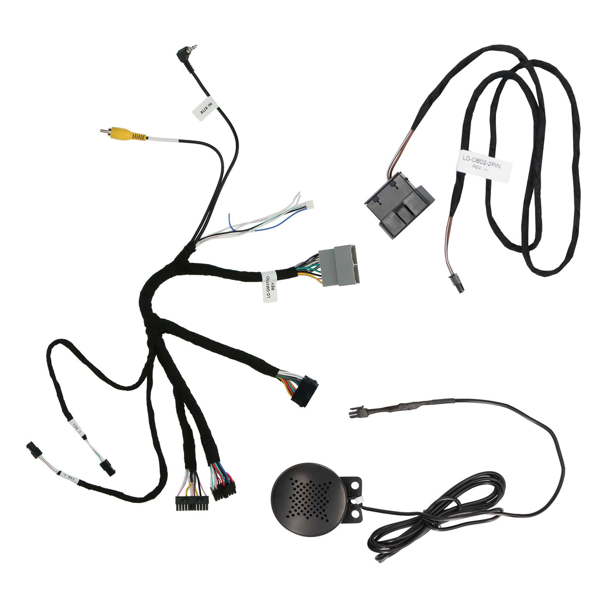 Radio Status Control Harness - GM 2019-2024 (non-amplified) — AXRSCH-GM31