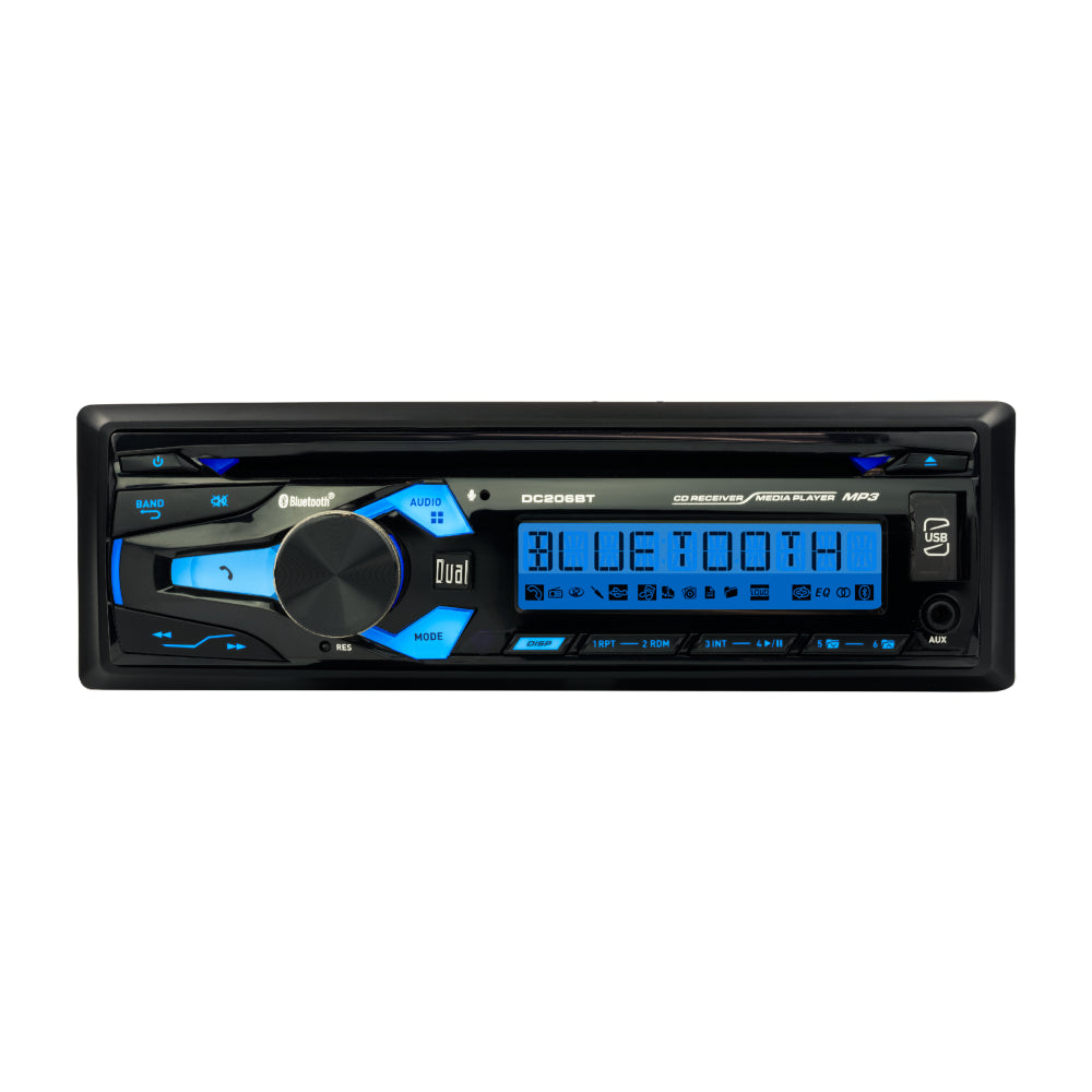 Dual DC206BT car stereo, product image 1