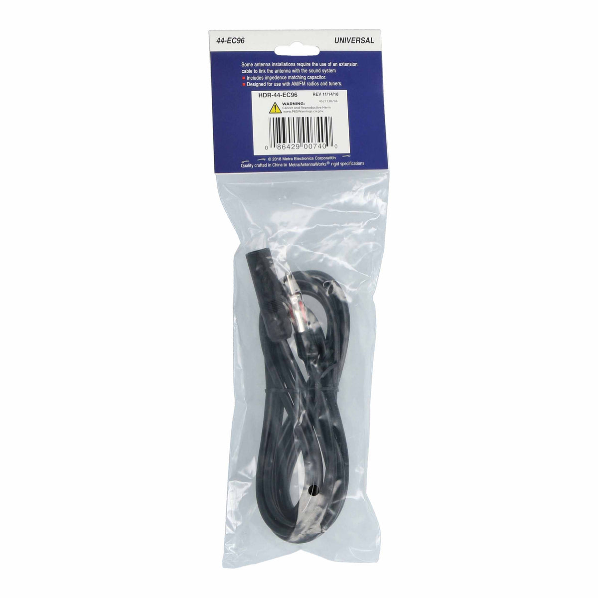 Extension Cable with Capacitator | 96" — 44-EC96