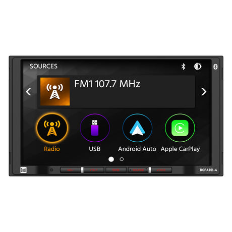 Dual DCPA701-4 car stereo, product image 4