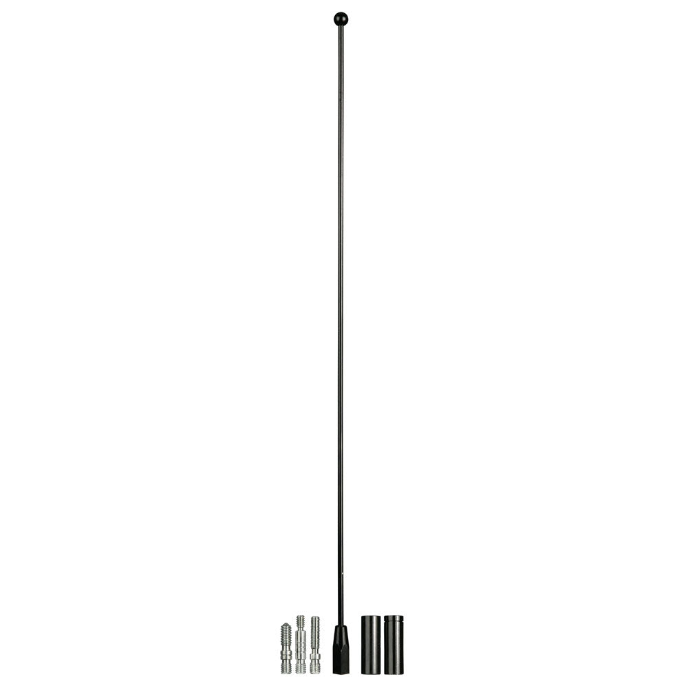 GM | Ford | Chrysler (with Japanese threads) | Black Anodized Steel | 13.5" — 44-SHTB