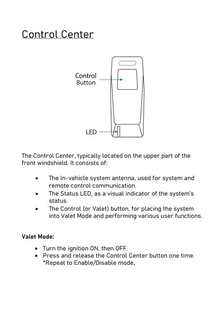 Directed 6827T Replacement Antenna with Harness - original manufacturer illustration