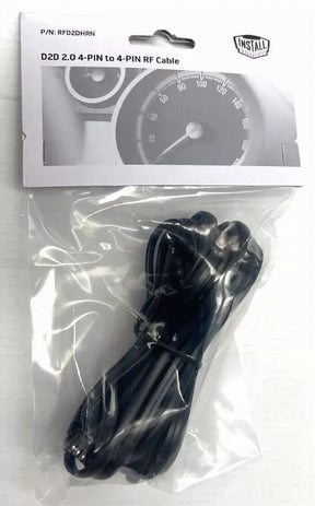 Directed RFD2DHRN single D2D 2.0 four-pin-to-four-pin RF cable in labeled Install Essentials packaging