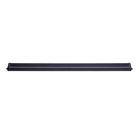 Rear view of the long Daytona Lights DL-DR52 light bar with black housing and end brackets