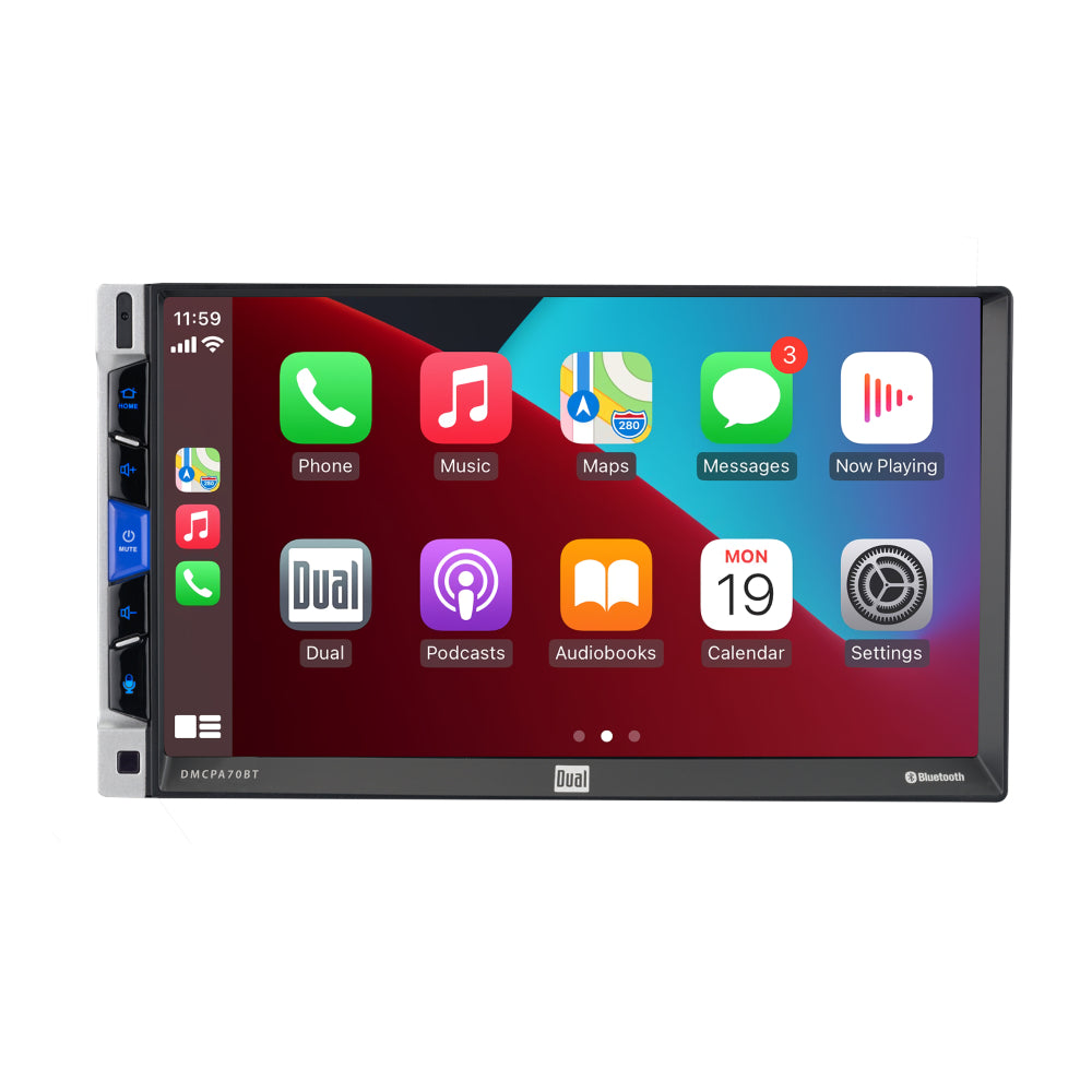 Dual DMCPA70BT car stereo, product image 1