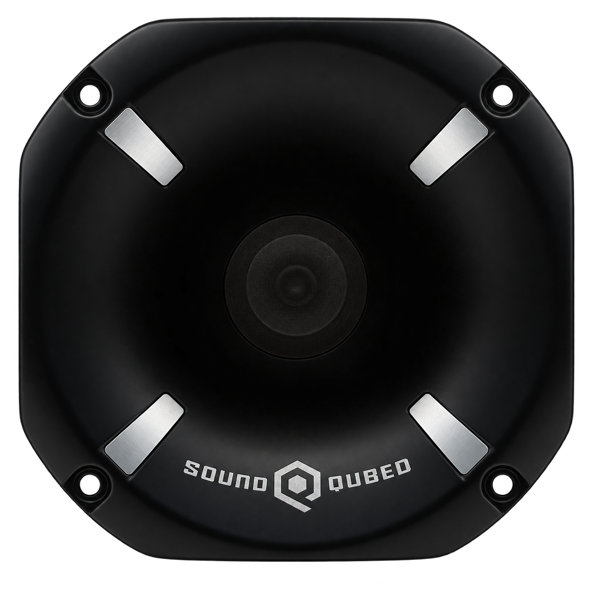 SoundQubed SoundQubed SQ-HDX-2HDT-8 6" Aluminum Horn + 2" Titanium Driver (each) - Car Audio