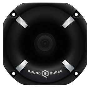 SoundQubed SoundQubed SQ-HDX-2HDT-8 6" Aluminum Horn + 2" Titanium Driver (each) - Car Audio