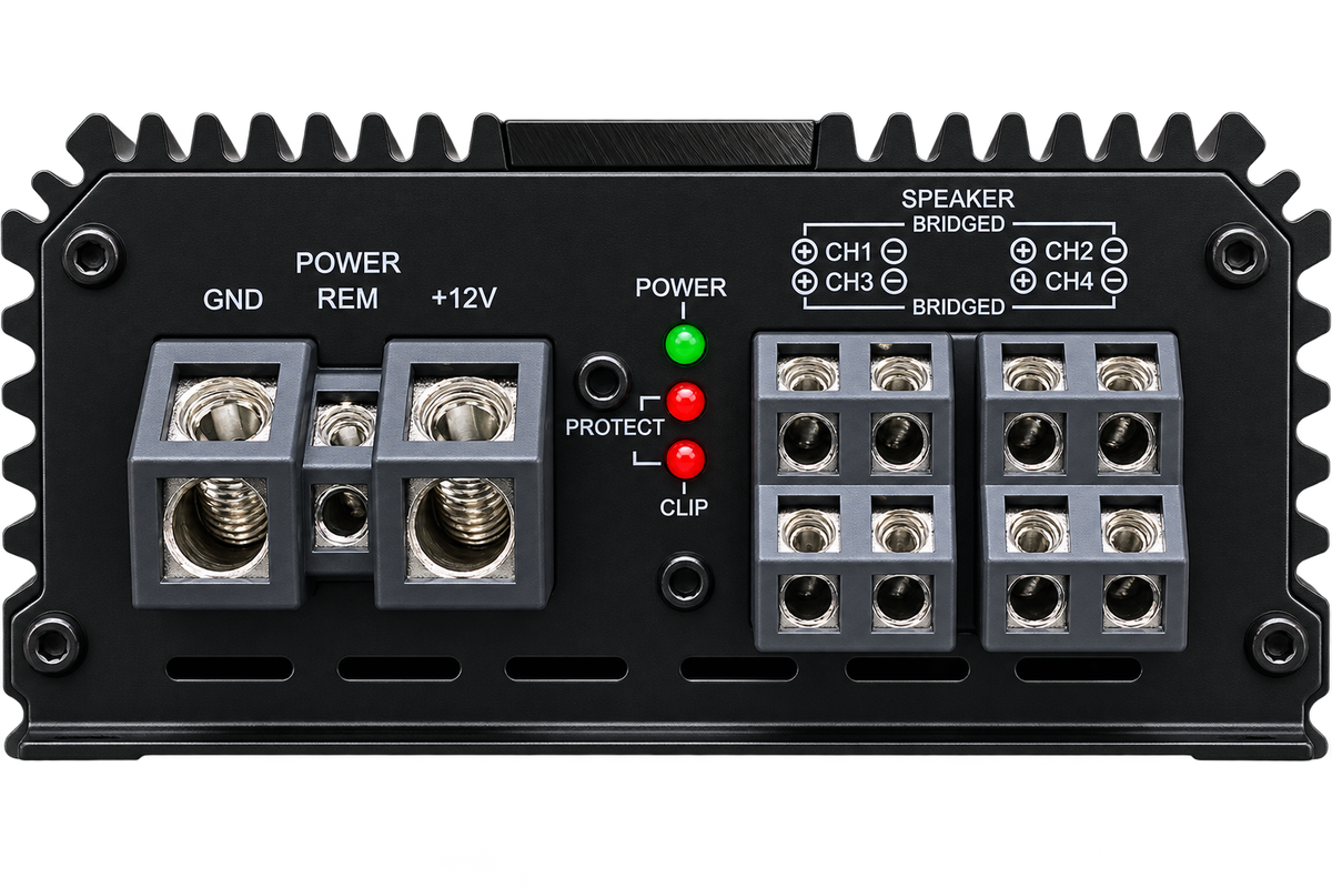 Ruthless Audio Ruthless Audio 800.4 Micro 4 Channel Amplifier - Car Audio