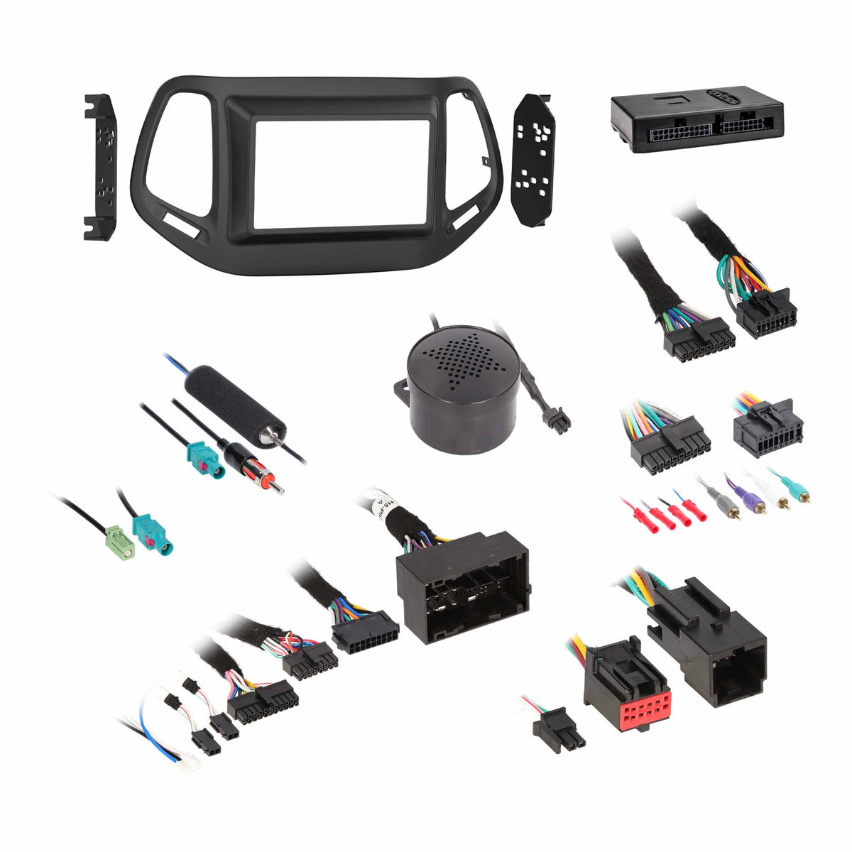 Pioneer® Radio Integration Package - Jeep Compass 2017.5-2021 — AXPIO-COM1