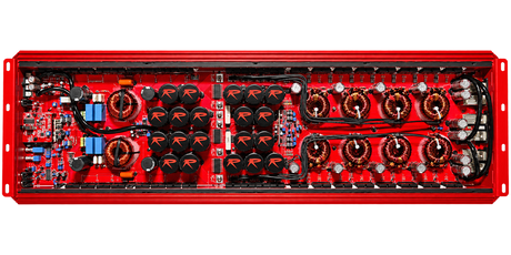 Ruthless Audio Ruthless Audio 12500.1 Red 12,500 Watt Monoblock Amplifier - Car Audio