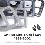 Dash Panel - GM Full-Size Truck | SUV 1999-2002 - Gray — DP-3002GY