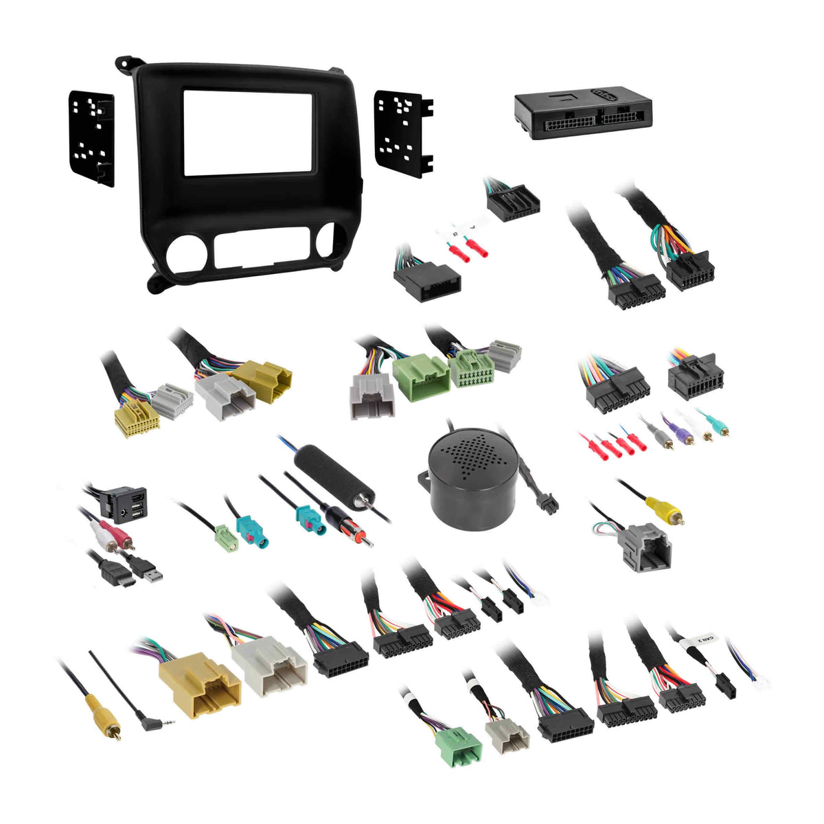 Pioneer® Radio Integration Package - Chevy Silverado | GMC Sierra 2014-2018 — AXPIO-SIL1