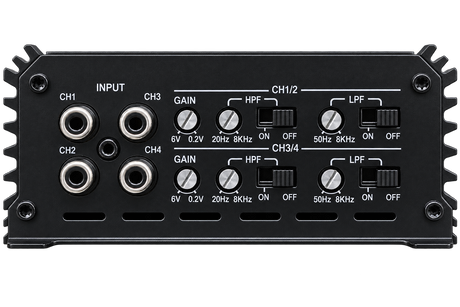 Ruthless Audio Ruthless Audio 800.4 Micro 4 Channel Amplifier - Car Audio