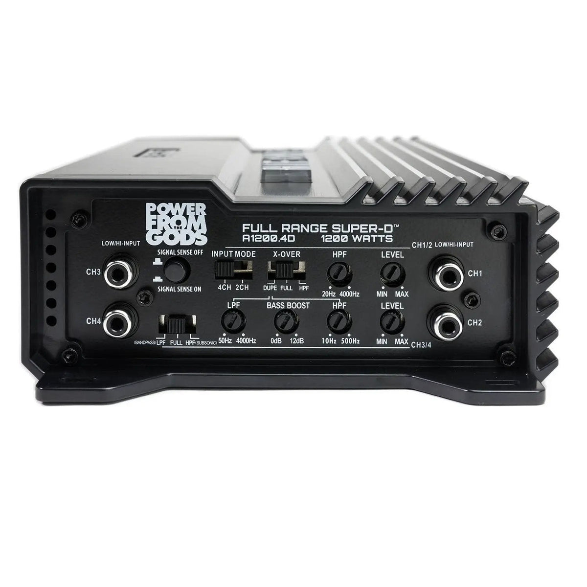 Hifonics Hifonics A1200.4D ALPHA 1200 Watt Amplifier - Car Audio