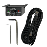 Elite Audio amplifier bass control with cable and two hex keys.