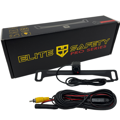 Elite Safety bar-style backup camera with cable and retail box