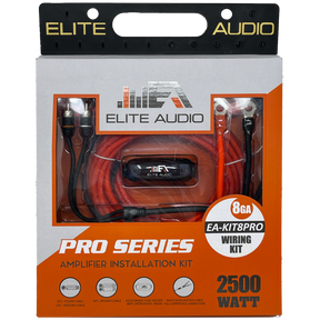 Elite Audio EA-KIT8PRO 8Ga OFC Amplifier Installation Kit