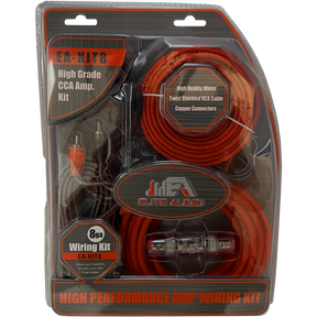 Elite Audio EA-KIT8 8GA CCA Amplifier Installation Kit