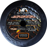 Elite Audio EA-PREM0GND 50ft Roll Silver Tinned OFC 1/0 Wire